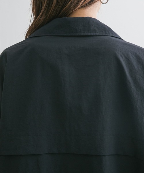 KBF(ケイビーエフ)の「BIGトレンチポンチョ(ポンチョ・レディース・ベージュ/ネイビー/グリーン系その他/オレンジ系その他・ONE)」の20枚目の写真