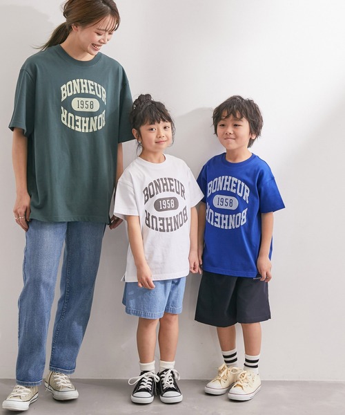 ROPE' PICNIC(ロペピクニック)の「リンクコーデ/カジュアルプリントTシャツ(Tシャツ/カットソー・レディース・ホワイト/モスグリーン/ブルー系その他4・38)」の14枚目の写真