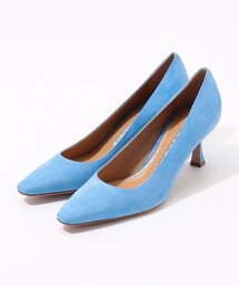 PELLICO | PELLICO スエードセミスクエアパンプス(パンプス)