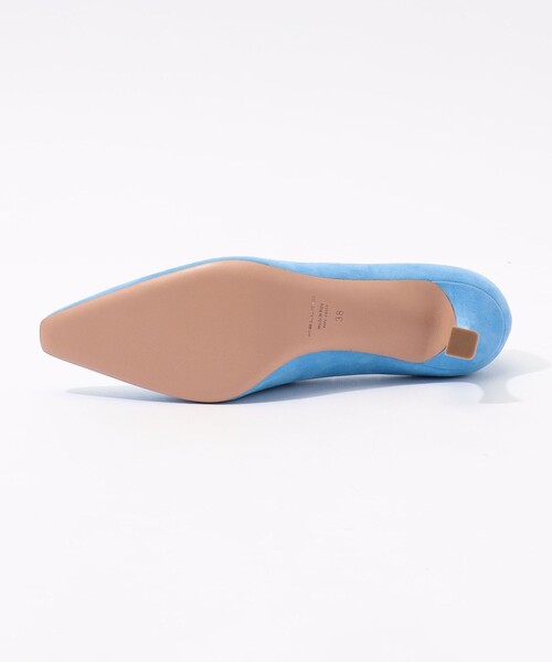 PELLICO（ペリーコ）の「PELLICO スエードセミスクエアパンプス（パンプス・レディース・ライトブルー・36/37/38）」の7枚目の写真