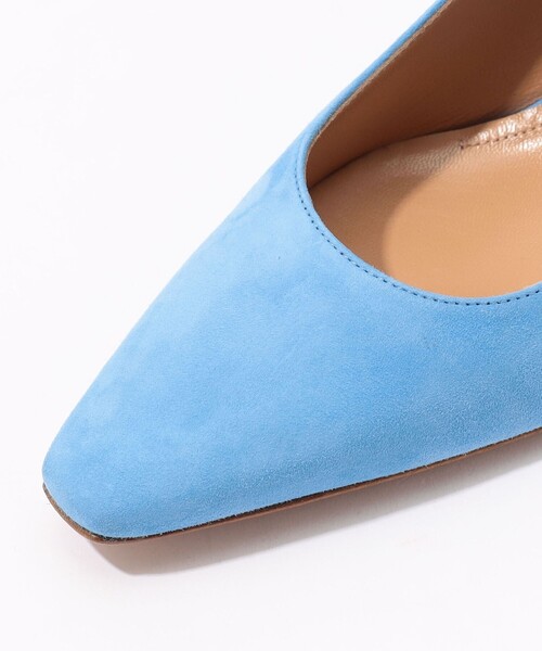 PELLICO（ペリーコ）の「PELLICO スエードセミスクエアパンプス（パンプス・レディース・ライトブルー・36/37/38）」の5枚目の写真