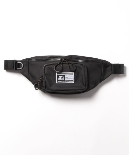 STARTER BLACK LABEL（スターターブラックレーベル）の「【STARTER BLACK LABEL】ポケット ボディバッグ / ウエストバッグ（ボディバッグ/ウエストポーチ・メンズ・オレンジ/ブラック/ベージュ・FREE）」の5枚目の写真