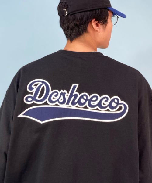 DC(ディーシー)の「DC/ディーシー オーバーサイズ バックプリントTシャツ/ベースボールT ワンポイント/ヘビーウェイト クルーネックTシャツ DST232013(Tシャツ/カットソー・メンズ・グリーン/ホワイト/ブラック・M/XL/L)」の14枚目の写真