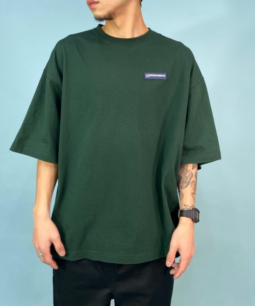 DC(ディーシー)の「DC/ディーシー オーバーサイズ バックプリントTシャツ/ベースボールT ワンポイント/ヘビーウェイト クルーネックTシャツ DST232013(Tシャツ/カットソー・メンズ・グリーン/ホワイト/ブラック・M/XL/L)」の17枚目の写真