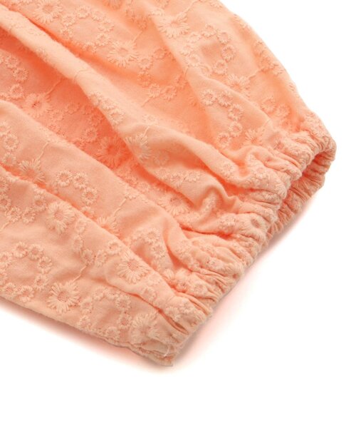 apres les cours（アプレレクール）の「袖リボンレースチュニック（チュニック・キッズ・ミント/オレンジ・100/140/110/120/130/90/80）」の14枚目の写真