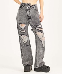 X-girl | DISTRESSED DENIM PANTS(デニムパンツ)