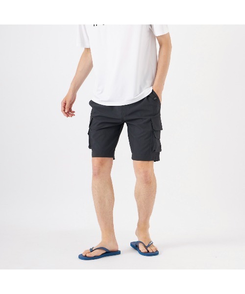 Ocean Pacific（オーシャンパシフィック）の「Ocean Pacific/オーシャンパシフィック ブランド ロゴ 4WAY素材 ベルト付 ウエスト調整 ハーフパンツ ショートパンツ アウトドア カーゴ ショーツ（カーゴパンツ・メンズ・カーキ/ミント/チャコール・L/M/XL）」の21枚目の写真