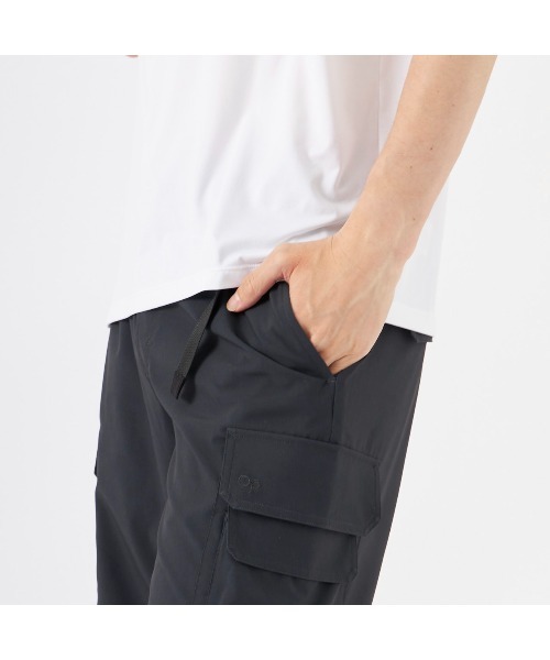 Ocean Pacific（オーシャンパシフィック）の「Ocean Pacific/オーシャンパシフィック ブランド ロゴ 4WAY素材 ベルト付 ウエスト調整 ハーフパンツ ショートパンツ アウトドア カーゴ ショーツ（カーゴパンツ・メンズ・カーキ/ミント/チャコール・L/M/XL）」の13枚目の写真