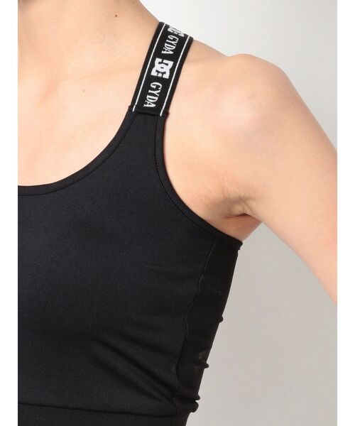 GYDA(ジェイダ)の「GYDA×DC LOGOテープBACKクロス ビスチェ(タンクトップ・レディース・オフホワイト/ブラック・FREE)」の12枚目の写真