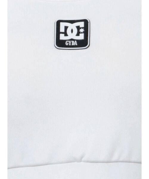 GYDA(ジェイダ)の「GYDA×DC LOGOテープBACKクロス ビスチェ(タンクトップ・レディース・オフホワイト/ブラック・FREE)」の8枚目の写真