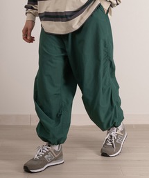 ワイドシルエットナイロンカラースノーパンツ/ミリタリーパンツ/パラシュートパンツ/ストリート/ユニセックス