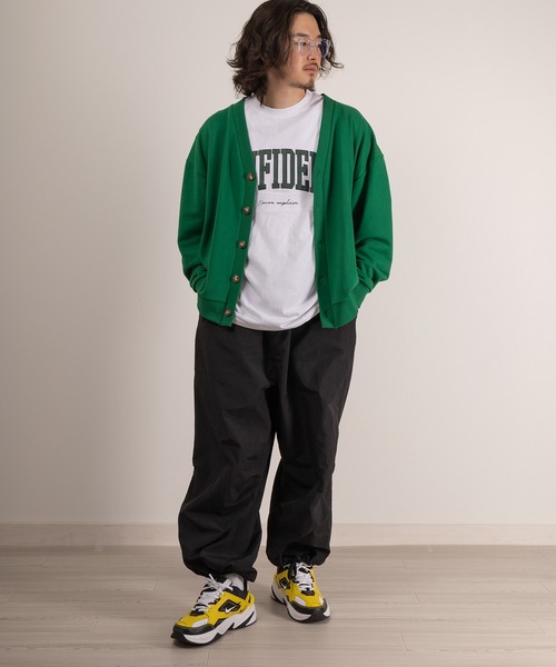 SlashDate(スラッシュデイト)の「ワイドシルエットナイロンカラースノーパンツ/ミリタリーパンツ/パラシュートパンツ/ストリート/ユニセックス(カーゴパンツ・メンズ・グリーン/パープル/ベージュ/イエロー/オレンジ/ブラック/オリーブ/チャコールグレー/オフホワイト・S/M/L)」の19枚目の写真