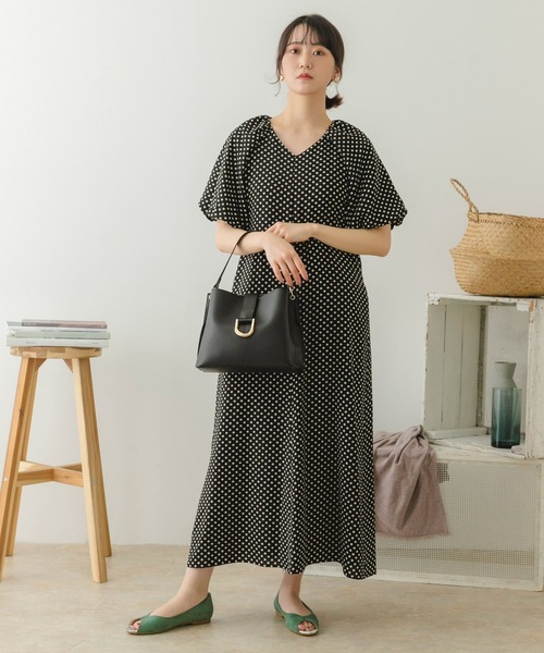 URBAN RESEARCH（アーバンリサーチ）の「リング付2WAYバッグ（ショルダーバッグ・レディース・ライトグレー/ブラック/ブラウン系その他・ONE）」の5枚目の写真