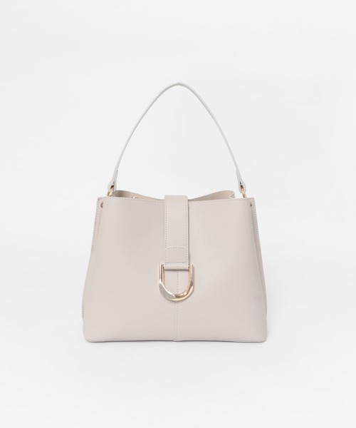 URBAN RESEARCH（アーバンリサーチ）の「リング付2WAYバッグ（ショルダーバッグ・レディース・ライトグレー/ブラック/ブラウン系その他・ONE）」の8枚目の写真