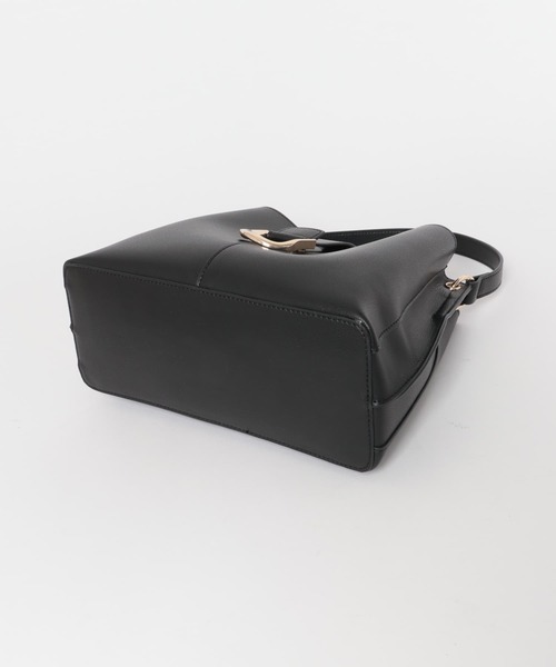 URBAN RESEARCH（アーバンリサーチ）の「リング付2WAYバッグ（ショルダーバッグ・レディース・ライトグレー/ブラック/ブラウン系その他・ONE）」の12枚目の写真