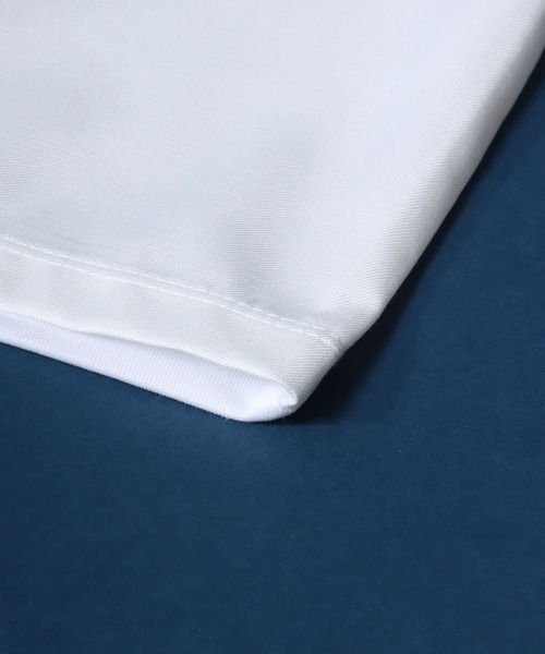 ANPAS（アンパス）の「Cool Touch Material Mix Hoodie/接触冷感 異素材ミックス 切替 トップス パーカー 半袖（パーカー・メンズ・ホワイト系その他/グリーン系その他/ベージュ系その他/ブラック系その他/ブラック系その他2/グレー系その他/ホワイト系その他2/ブラック系その他3/ベージュ系その他2/ホワイト系その他3・M/L）」の12枚目の写真