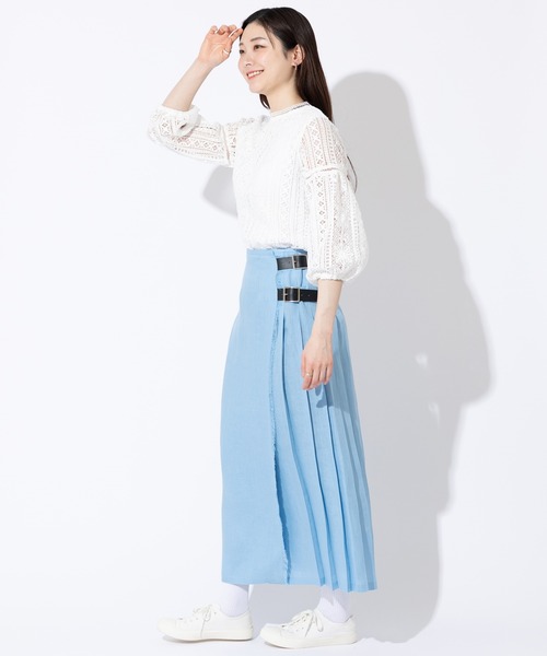 【新品未使用】オニールオブダブリン リネン100％ ロングスカート　size12 オニールオブダブリン O'NEIL of DUBLIN リネンスカートスカート