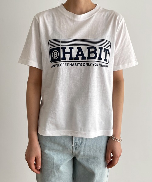 El mar（エルマール）の「El mar(エルマール) "HABIT"半袖Tシャツ（Tシャツ/カットソー・レディース・グリーン/ピンク/アイボリー・ONE SIZE）」の13枚目の写真