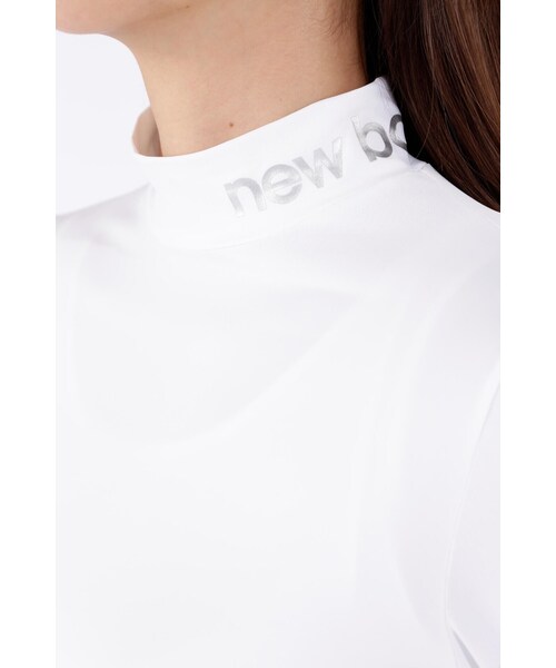 New Balance Golf(ニューバランスゴルフ)の「【new balance golf】4WAYベア天竺 モックネック インナー プルオーバー (WOMENS SPORT)(Tシャツ/カットソー・レディース・ブラック/ホワイト/グレー系その他2・MEDIUM/LARGE/SMALL)」の11枚目の写真