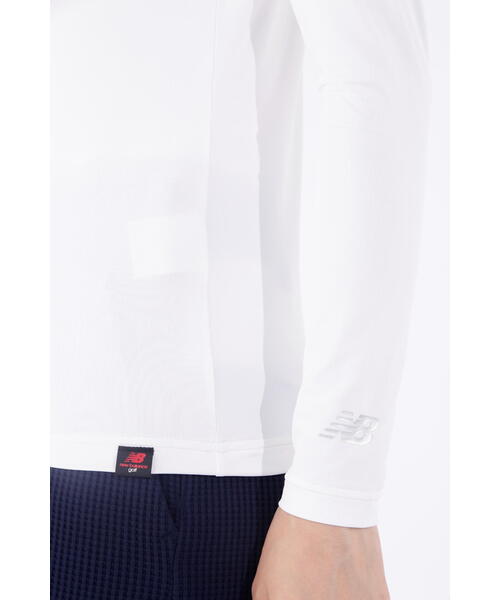 New Balance Golf(ニューバランスゴルフ)の「【new balance golf】4WAYベア天竺 モックネック インナー プルオーバー (WOMENS SPORT)(Tシャツ/カットソー・レディース・ブラック/ホワイト/グレー系その他2・MEDIUM/LARGE/SMALL)」の9枚目の写真