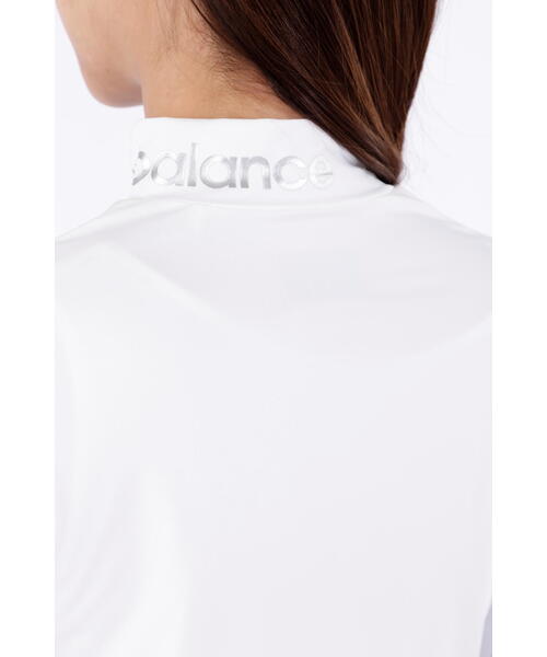 New Balance Golf(ニューバランスゴルフ)の「【new balance golf】4WAYベア天竺 モックネック インナー プルオーバー (WOMENS SPORT)(Tシャツ/カットソー・レディース・ブラック/ホワイト/グレー系その他2・MEDIUM/LARGE/SMALL)」の8枚目の写真