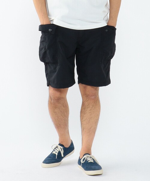 sage de cret（サージュデクレ）の「sage de cret × BEAMS PLUS / 別注 M43 2way Military Shorts（その他パンツ・メンズ・ネイビー/オリーブ/パープル・M/L/XL/S）」の3枚目の写真
