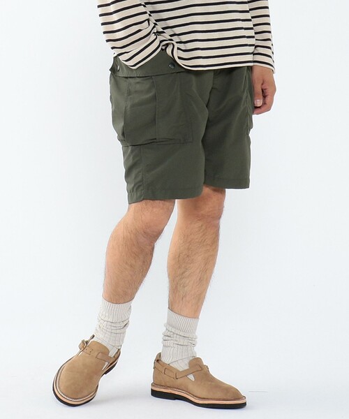 sage de cret（サージュデクレ）の「sage de cret × BEAMS PLUS / 別注 M43 2way Military Shorts（その他パンツ・メンズ・ネイビー/オリーブ/パープル・M/L/XL/S）」の2枚目の写真