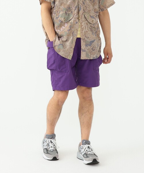 sage de cret（サージュデクレ）の「sage de cret × BEAMS PLUS / 別注 M43 2way Military Shorts（その他パンツ・メンズ・ネイビー/オリーブ/パープル・M/L/XL/S）」の15枚目の写真