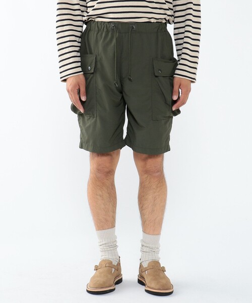 sage de cret（サージュデクレ）の「sage de cret × BEAMS PLUS / 別注 M43 2way Military Shorts（その他パンツ・メンズ・ネイビー/オリーブ/パープル・M/L/XL/S）」の19枚目の写真