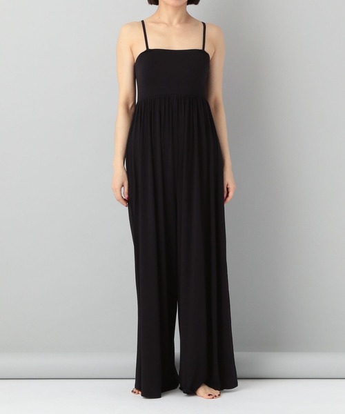 e/rm(イーアールエム)の「【e/rm】カップツキキャミロンパース(つなぎ/オールインワン・レディース・ライトベージュ/ブラック・FREE)」の18枚目の写真