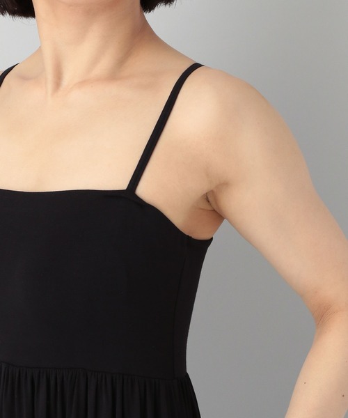 e/rm(イーアールエム)の「【e/rm】カップツキキャミロンパース(つなぎ/オールインワン・レディース・ライトベージュ/ブラック・FREE)」の17枚目の写真