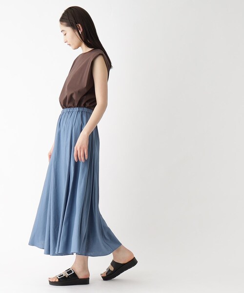 OPAQUE.CLIP（オペークドットクリップ）の「◆ビジューダブルベルトサンダル（サンダル・レディース・オフホワイト/ブラック・02/03）」の13枚目の写真