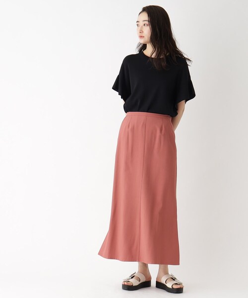 OPAQUE.CLIP（オペークドットクリップ）の「◆ビジューダブルベルトサンダル（サンダル・レディース・オフホワイト/ブラック・02/03）」の15枚目の写真