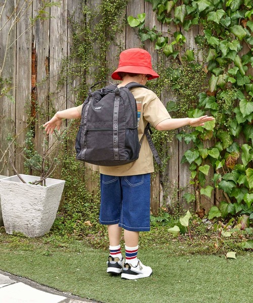 BAYFLOW(ベイフロー)の「紐付きハット(KIDS)(ハット・キッズ・ネイビー/レッド/ライトグリーン/その他1・M/L)」の5枚目の写真