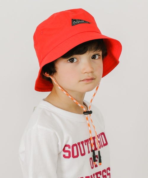 BAYFLOW(ベイフロー)の「紐付きハット(KIDS)(ハット・キッズ・ネイビー/レッド/ライトグリーン/その他1・M/L)」の11枚目の写真