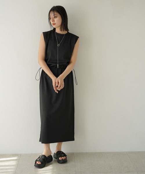 rectangle（レクタングル）の「バックルベルトスライダーサンダル（サンダル・レディース・ブラック・SMALL/MEDIUM/LARGE/X-LARGE）」の4枚目の写真