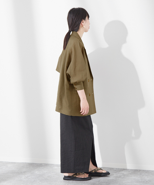 JOURNAL STANDARD L'ESSAGE｜リネンドルマンジャケット
