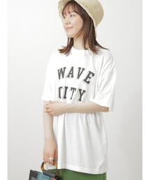 ehka sopo | ロゴプリントビッグTシャツ(Tシャツ/カットソー)