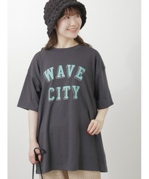 ehka sopo | ロゴプリントビッグTシャツ(Tシャツ/カットソー)