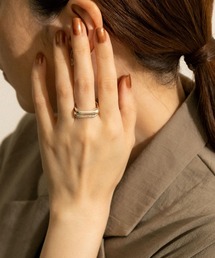 SMELLY | SMELLY so’　dual line ring(リング)
