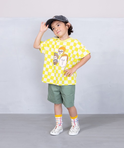 Life Support Products（ライフサポートプロダクツ）の「ポプリンショートパンツ(80～150cm)（その他パンツ・キッズ・エメラルド/イエロー/レッド/ブラック/チャコール/パープル/マルチ/カーキ/レッド系その他/ネイビー・90/140/130/150/120/100/110/95/80）」の13枚目の写真