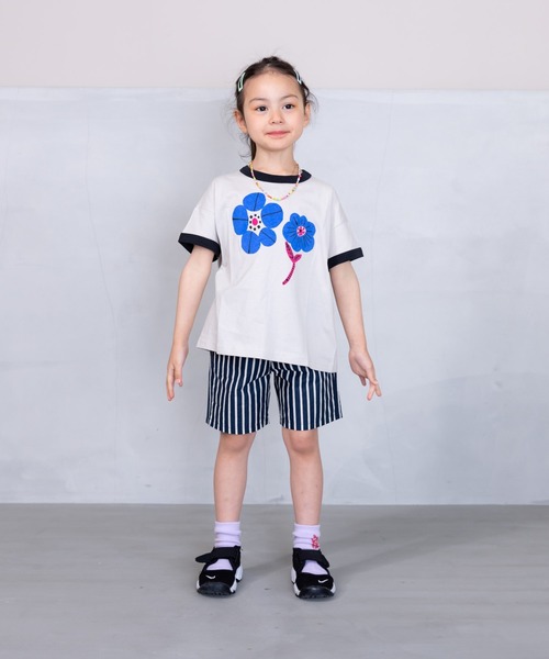 Life Support Products（ライフサポートプロダクツ）の「ポプリンショートパンツ(80～150cm)（その他パンツ・キッズ・エメラルド/イエロー/レッド/ブラック/チャコール/パープル/マルチ/カーキ/レッド系その他/ネイビー・90/140/130/150/120/100/110/95/80）」の15枚目の写真