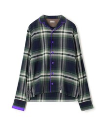 kolor / BEACON コットン パイピングシャツ