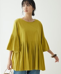 CRAFT STANDARD BOUTIQUE | ギャザー切り替えティアードカットプルオーバー(Tシャツ/カットソー)