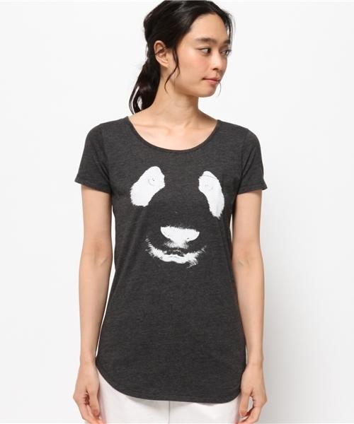 OUTLET(アウトレット)の「【CIAOPANIC TYPY】USA PANDA Tee(Tシャツ/カットソー・レディース・ブラック・FREE)」の2枚目の写真