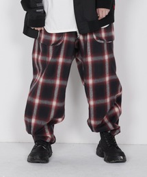 VIRGOwearworks | BLURRED CHECK FAT PANTS(その他パンツ)