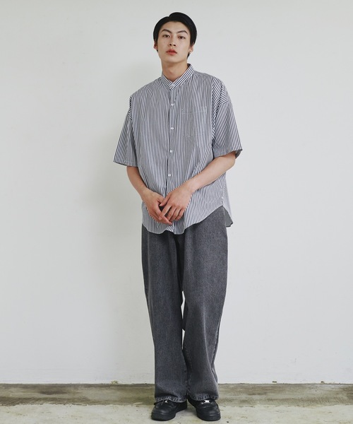 Magine（マージン）の「【SELECT】IR:12oz デニム バギーパンツ（デニムパンツ・メンズ・ライトブルー/ブラック/インディゴブルー/ブラック系その他/ケミカルウォッシュ・M/L/XL）」の18枚目の写真