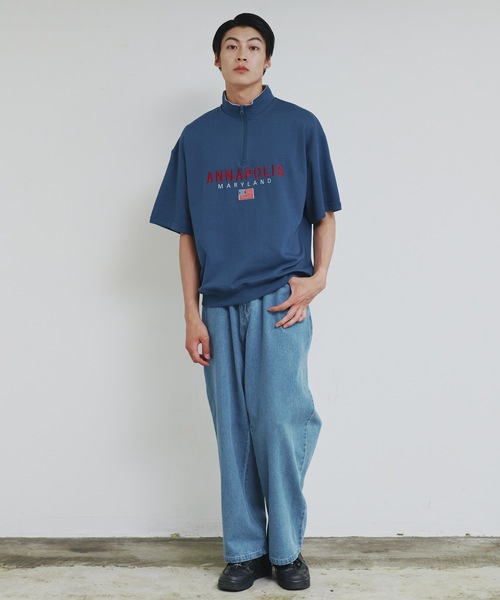 Magine（マージン）の「【SELECT】IR:12oz デニム バギーパンツ（デニムパンツ・メンズ・ライトブルー/ブラック/インディゴブルー/ブラック系その他/ケミカルウォッシュ・M/L/XL）」の19枚目の写真