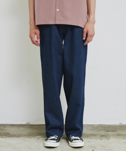 Magine（マージン）の「【SELECT】IR:12oz デニム バギーパンツ（デニムパンツ・メンズ・ライトブルー/ブラック/インディゴブルー/ブラック系その他/ケミカルウォッシュ・M/L/XL）」の9枚目の写真