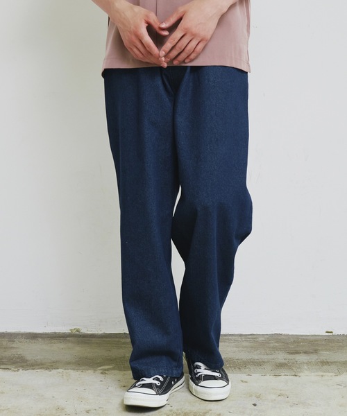 Magine（マージン）の「【SELECT】IR:12oz デニム バギーパンツ（デニムパンツ・メンズ・ライトブルー/ブラック/インディゴブルー/ブラック系その他/ケミカルウォッシュ・M/L/XL）」の16枚目の写真